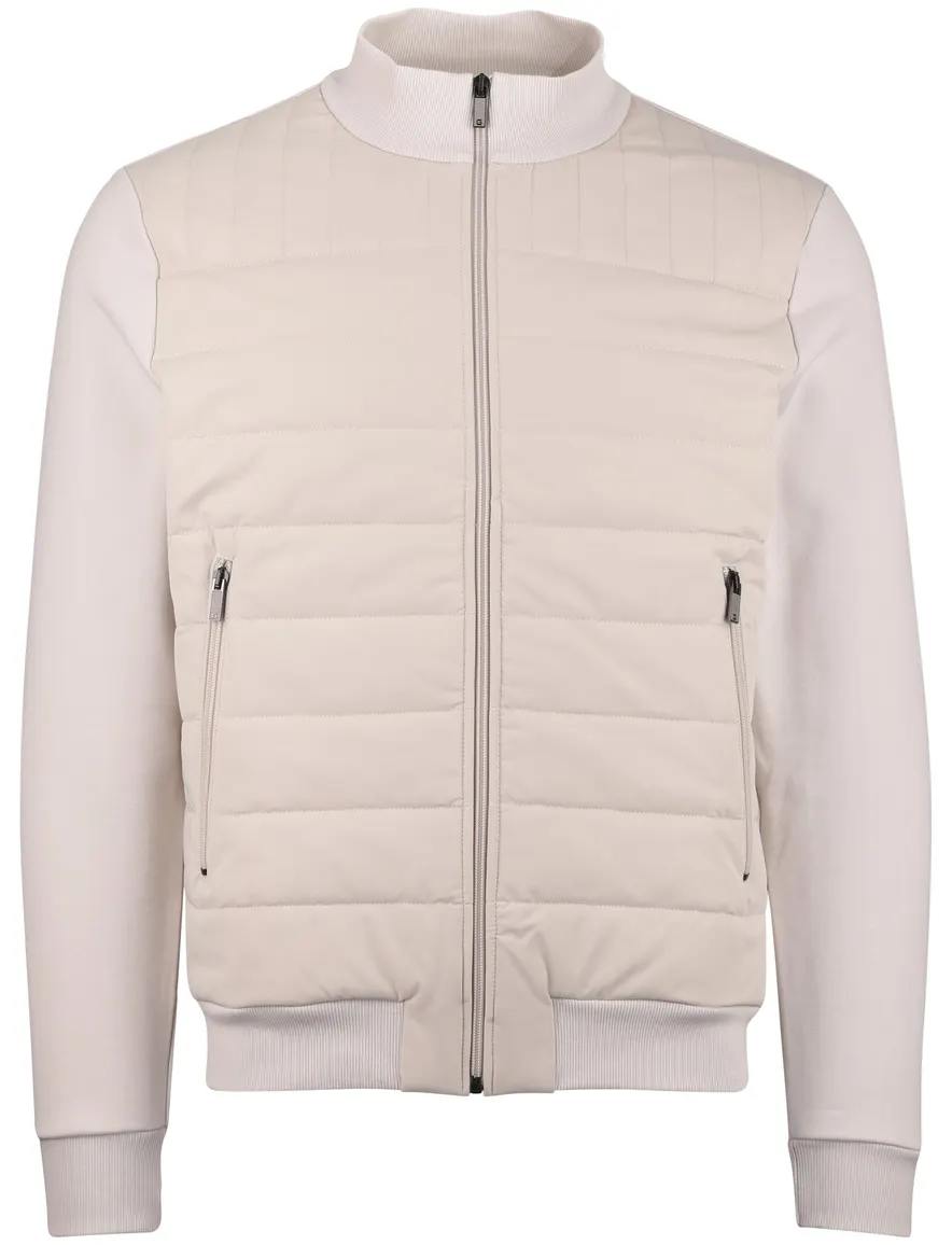 Gentiluomo Vest beige gewatteerd
