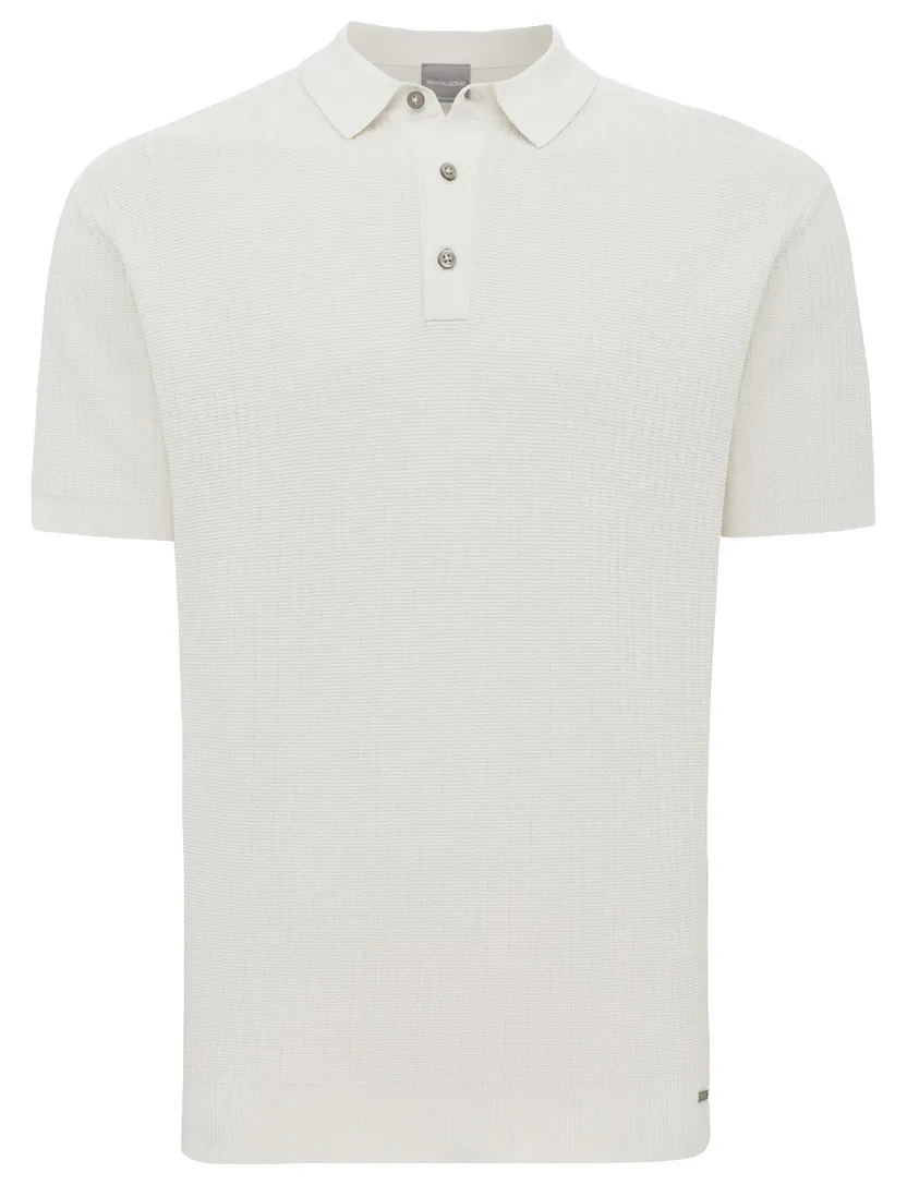 Poloshirt Gentiluomo beige 3 hals normale fit