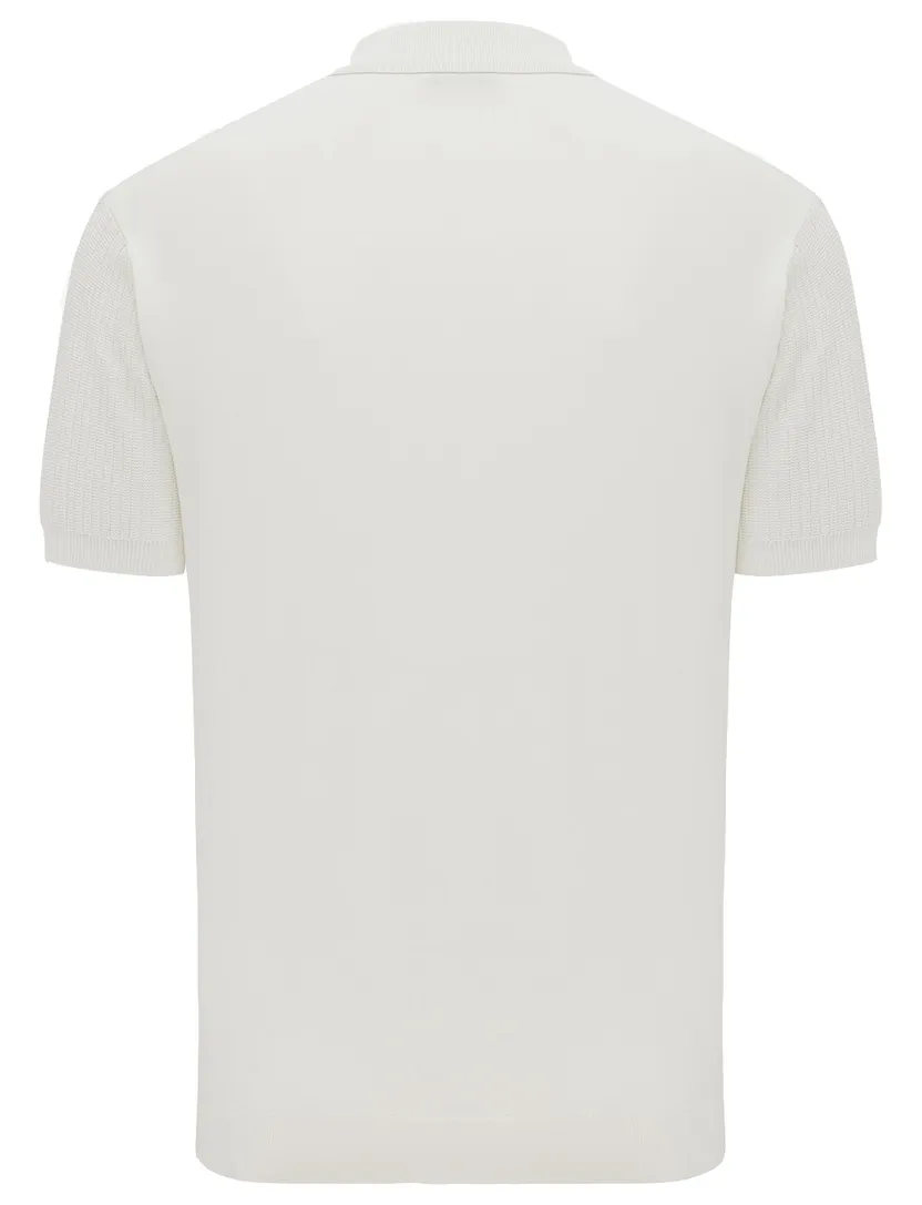 Poloshirt Gentiluomo beige 3 hals normale fit