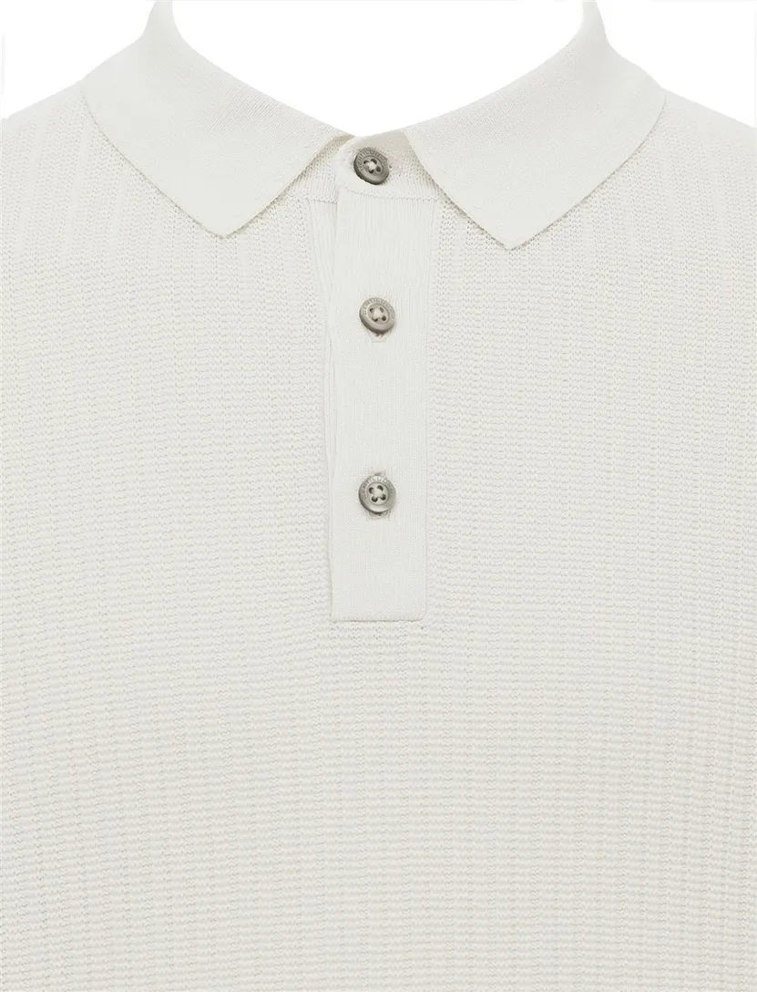 Poloshirt Gentiluomo beige 3 hals normale fit