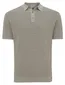 Gentiluomo bruin poloshirt effen