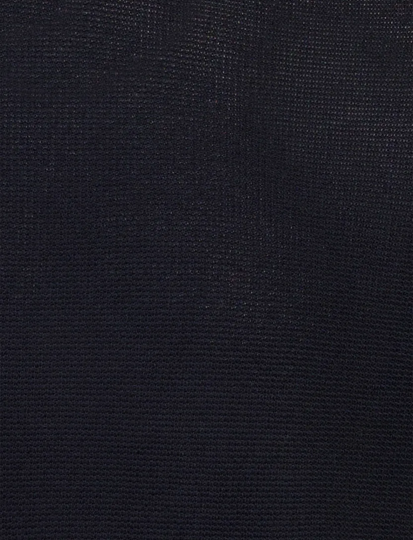 Donkerblauw T-shirt ronde hals Gentiluomo