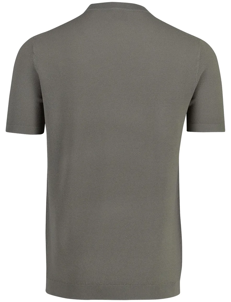 Gentiluomo Tee T-shirts bruin gebreid