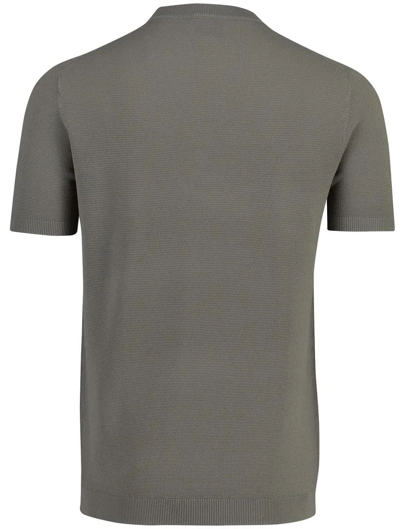 Grijs T-shirt ronde hals Gentiluomo viscose
