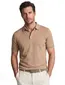 Poloshirt Gentiluomo lichtbruin katoen