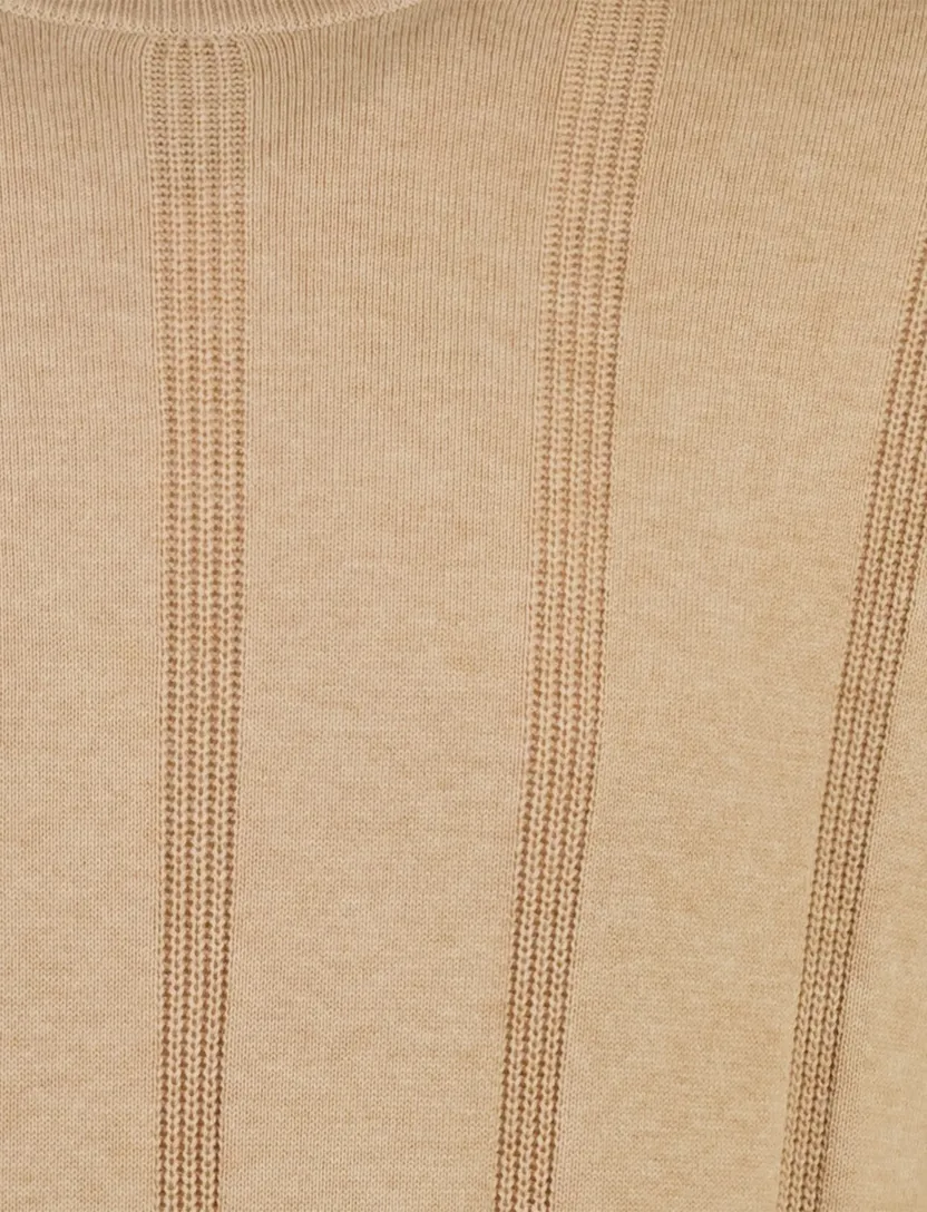 Beige trui Gentiluomo katoen
