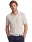 Gentiuluomo poloshirt v hals beige