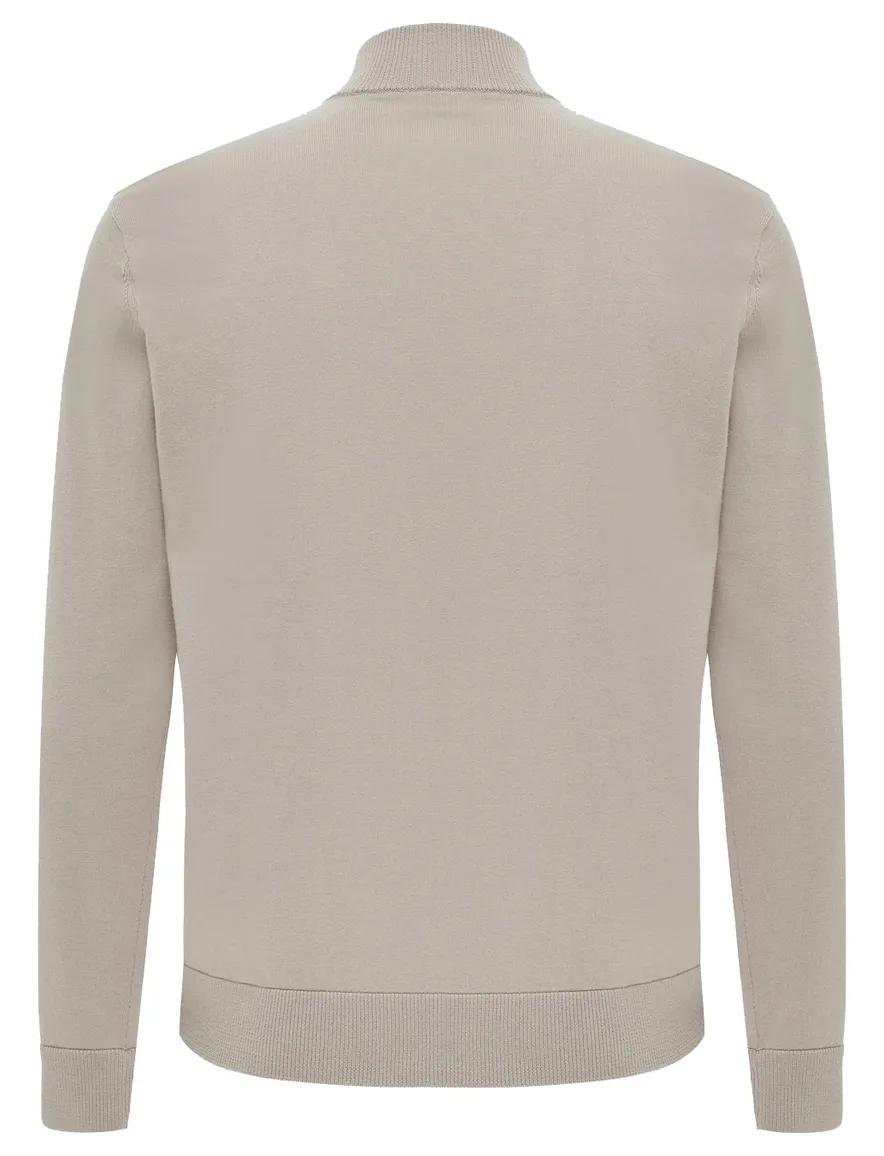 Gentiluomo beige vest normale fit