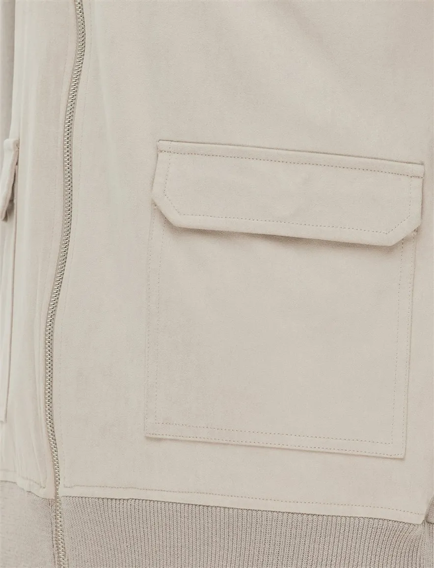 Gentiluomo beige vest normale fit