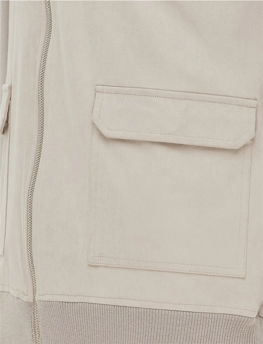 Gentiluomo beige vest normale fit