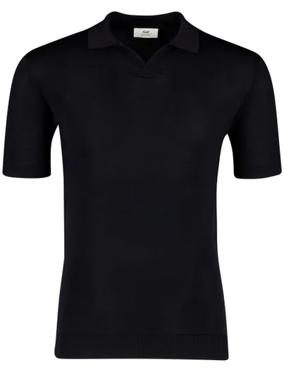 Gentiluomo Gentiluomo Polo donkerblauw v hals