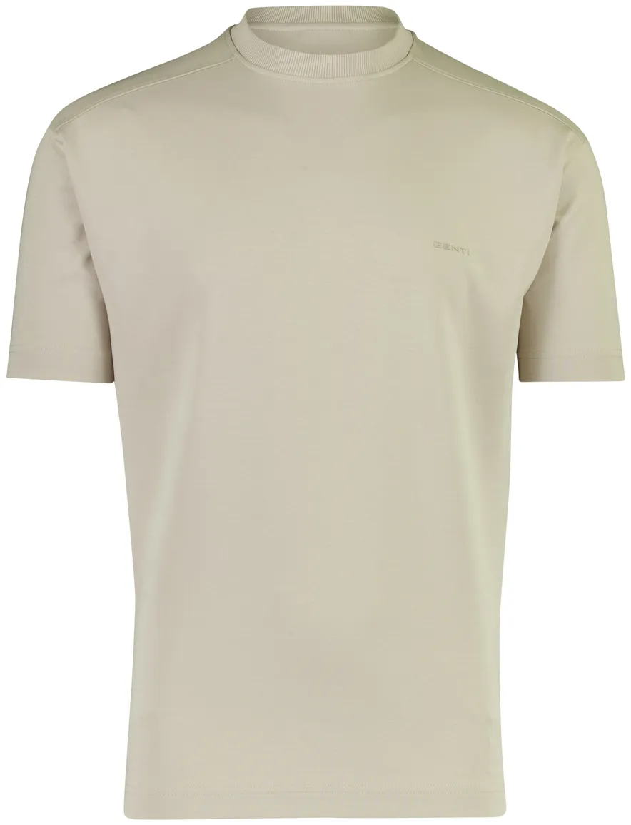Genti T-shirt beige basic