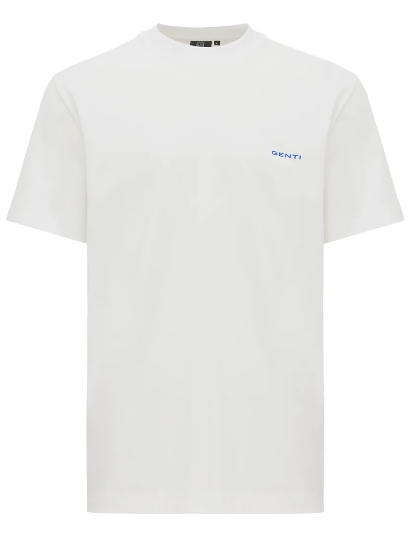 Wit Genti t-shirt backprint