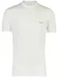 T-shirt wit Genti ronde hals backprint bloemen