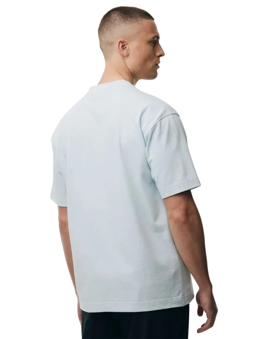 Genti T-shirt lichtblauw palm