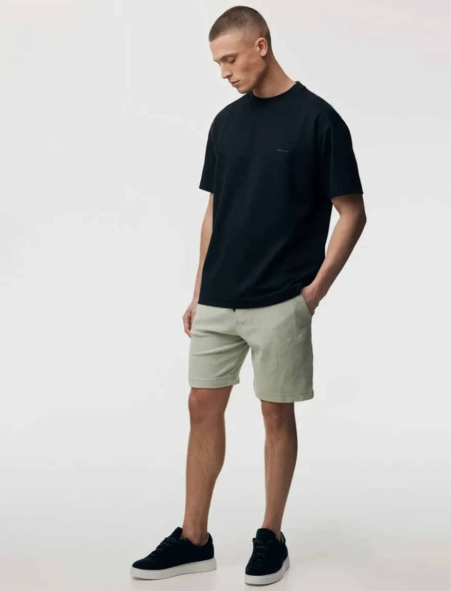 Genti korte broek groen jogging normale fit