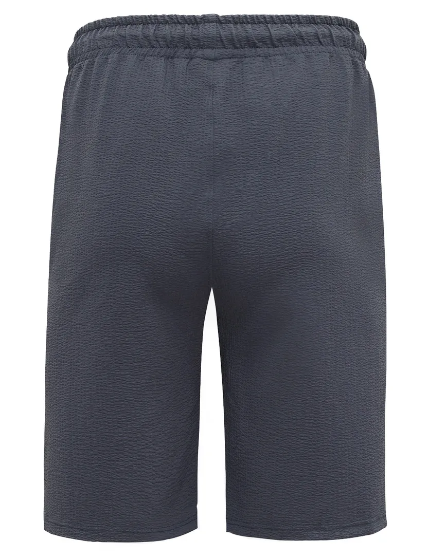 Korte joggingsbroek Genti grijs normale fit