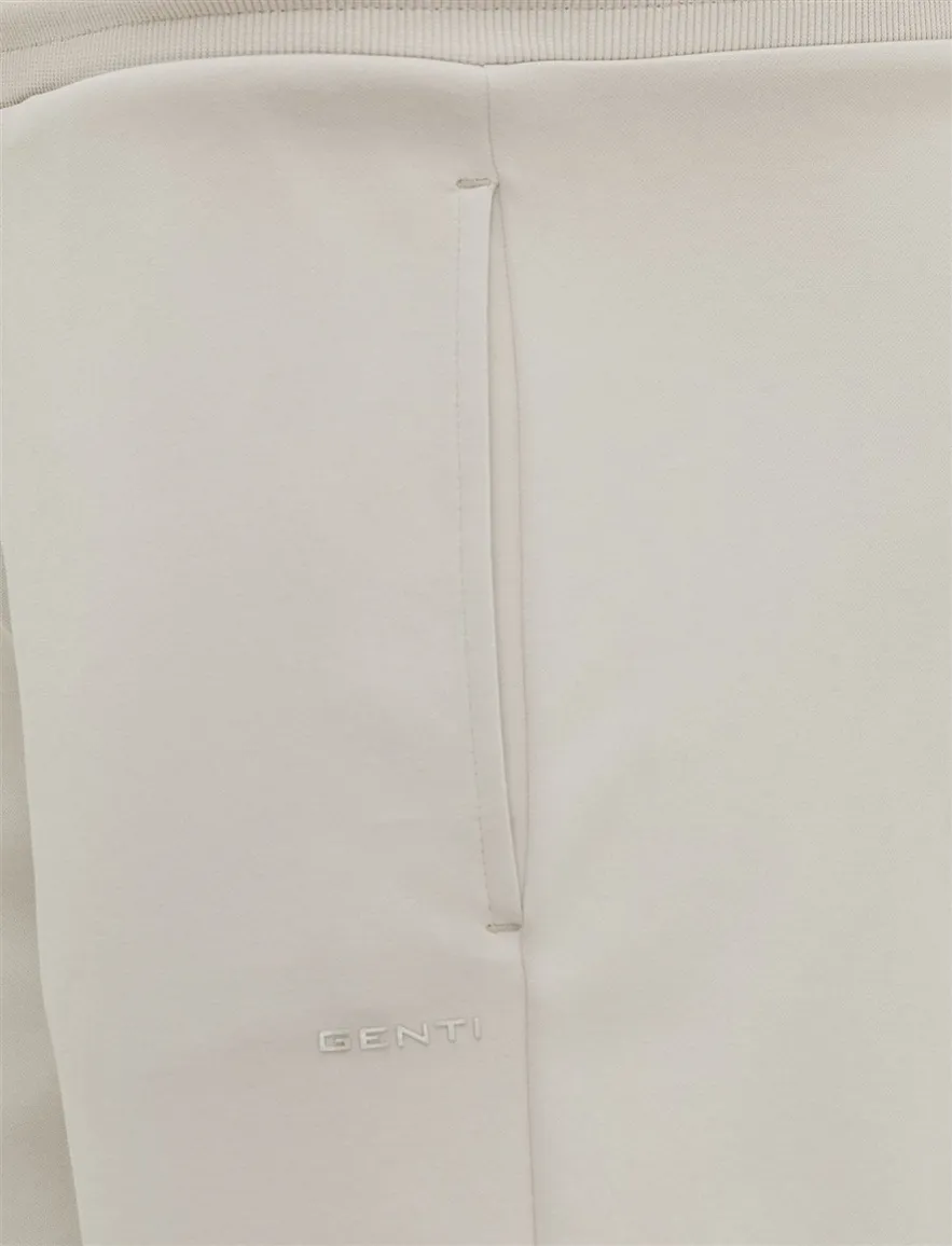 Genti korte broek beige jogging