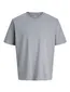 Jack & Jones T-shirts lichtblauw korte mouw met tekst korte mouw