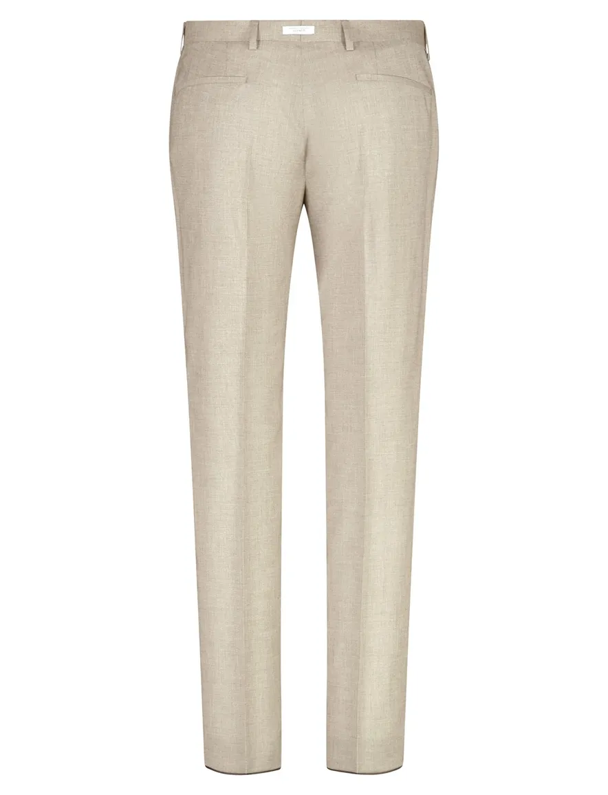 Beige pantalon Roy Robson flatfront model