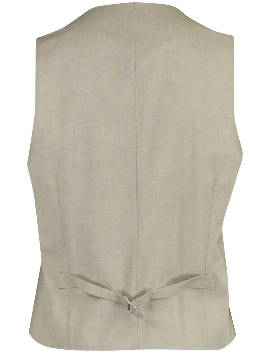 Roy Robson Gilet beige wol