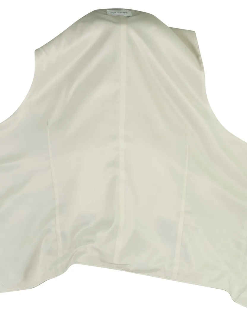 Gilet Roy Robson beige wol