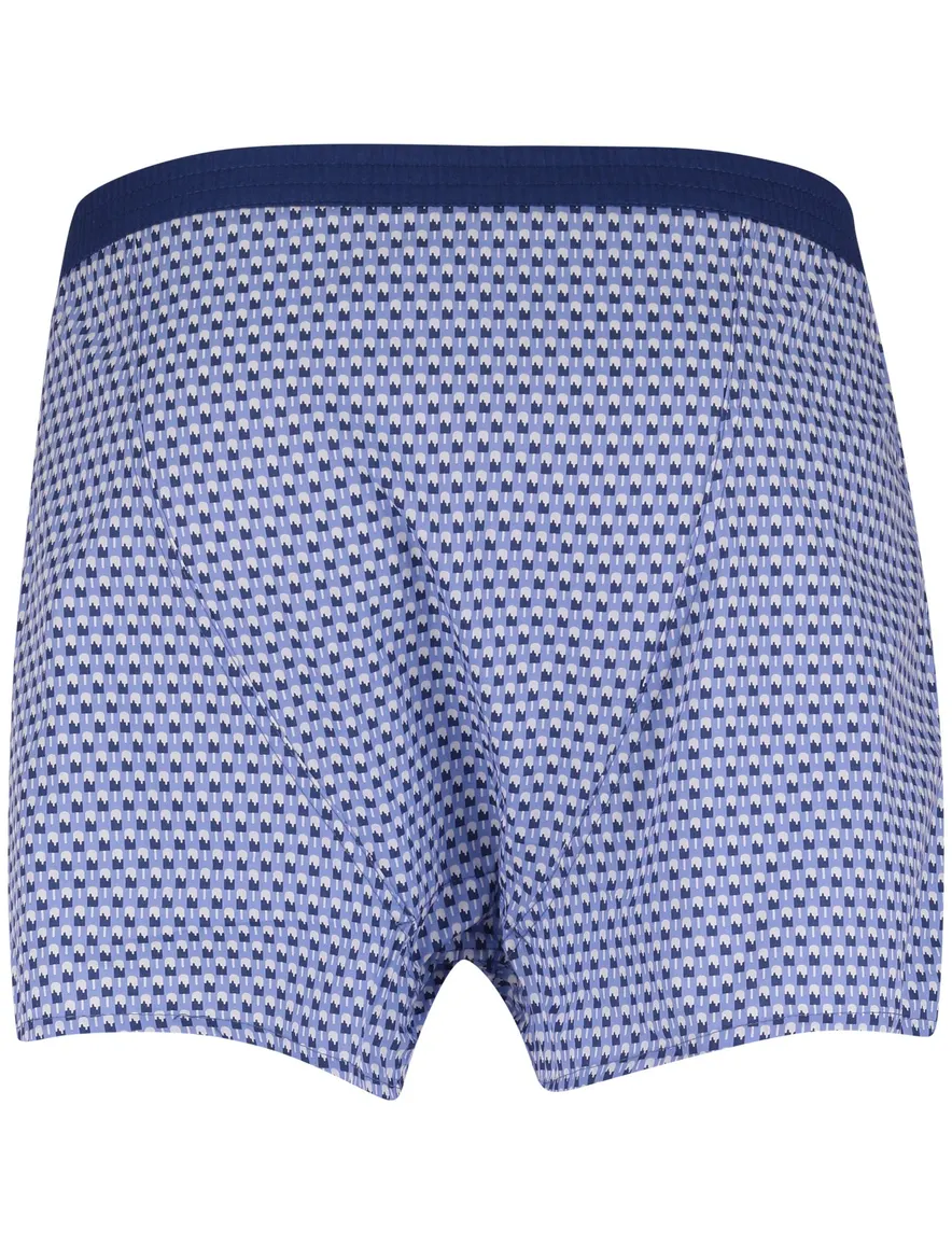 Mc Alson Boxershort ijsjes print print blauw