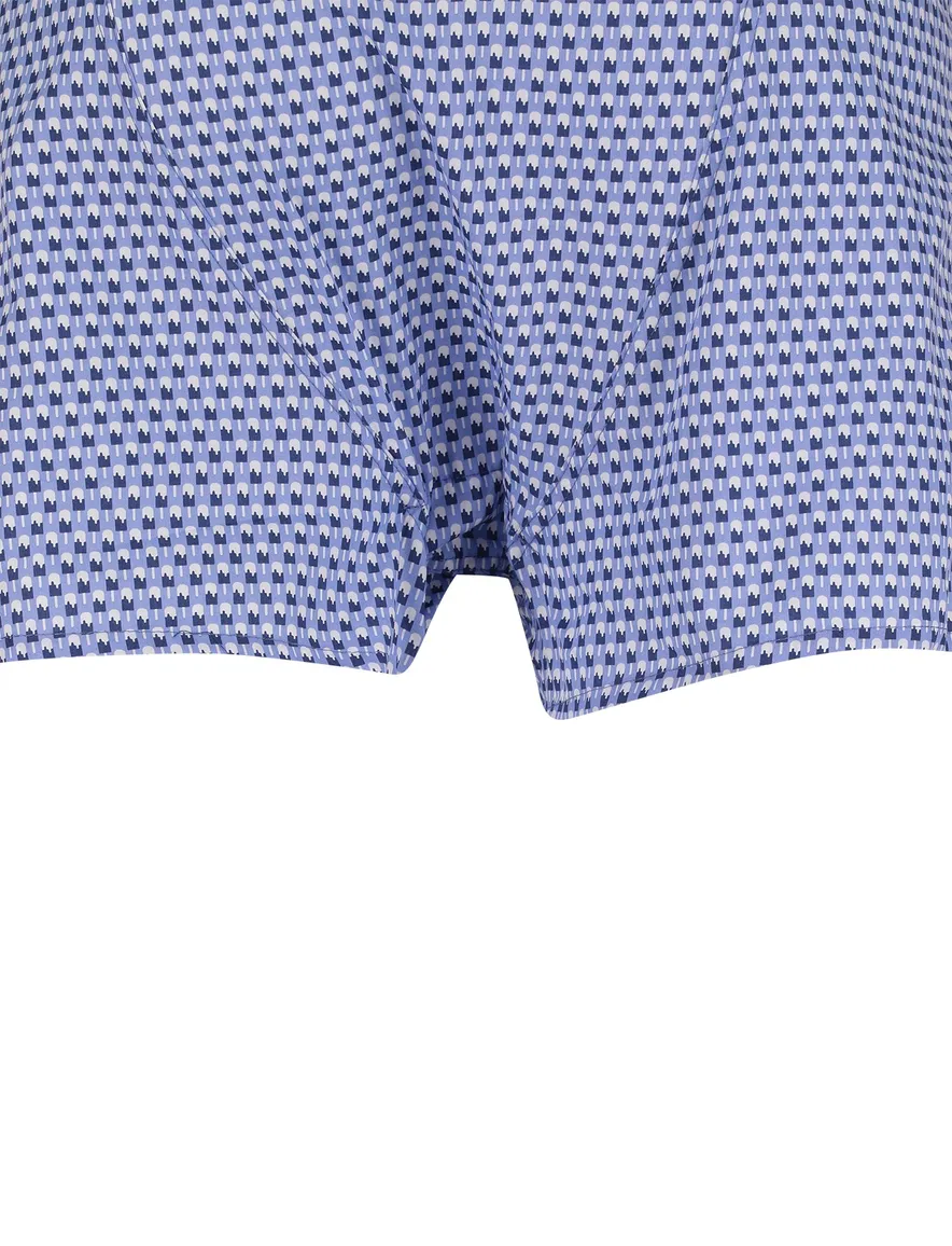 Mc Alson boxershort blauw print ijsjes