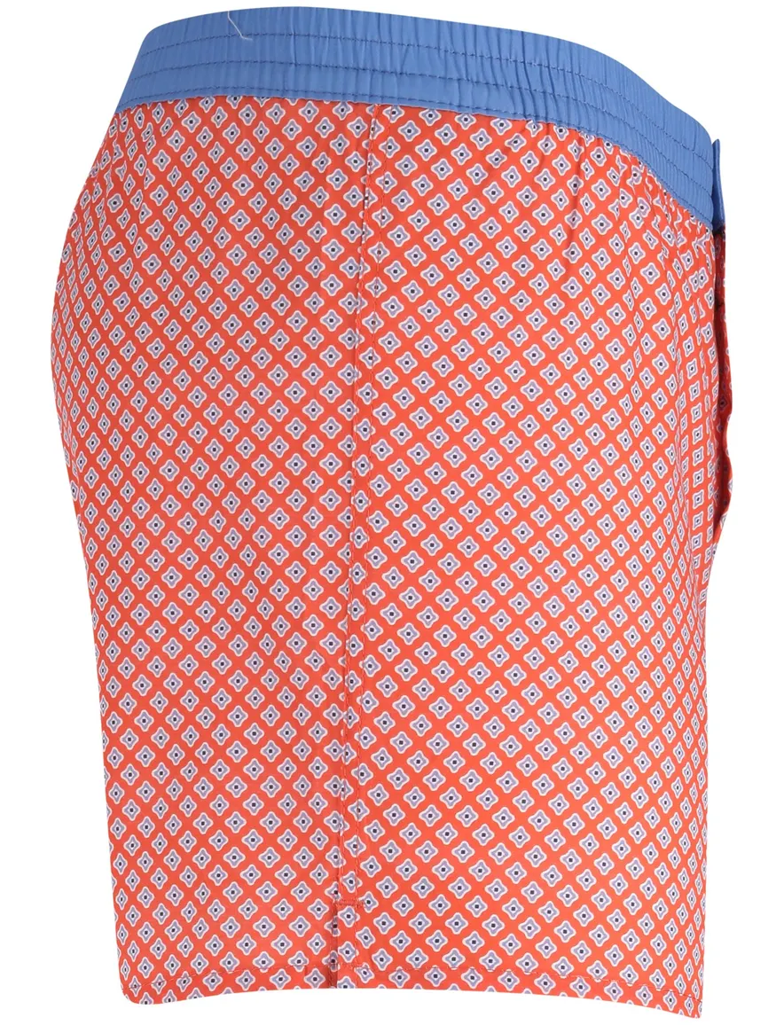 Mc Alson Boxershort print oranje katoen