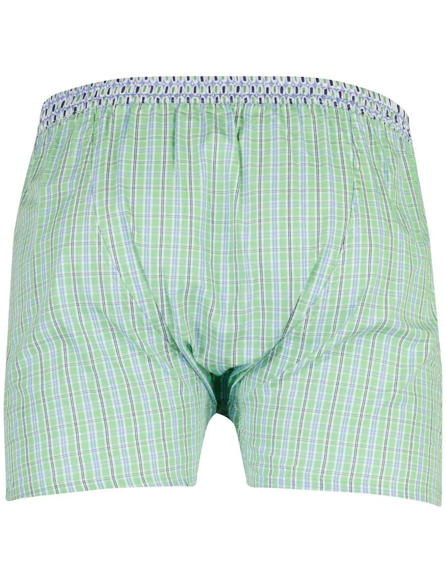 Mc Alson Boxershort groen blauw