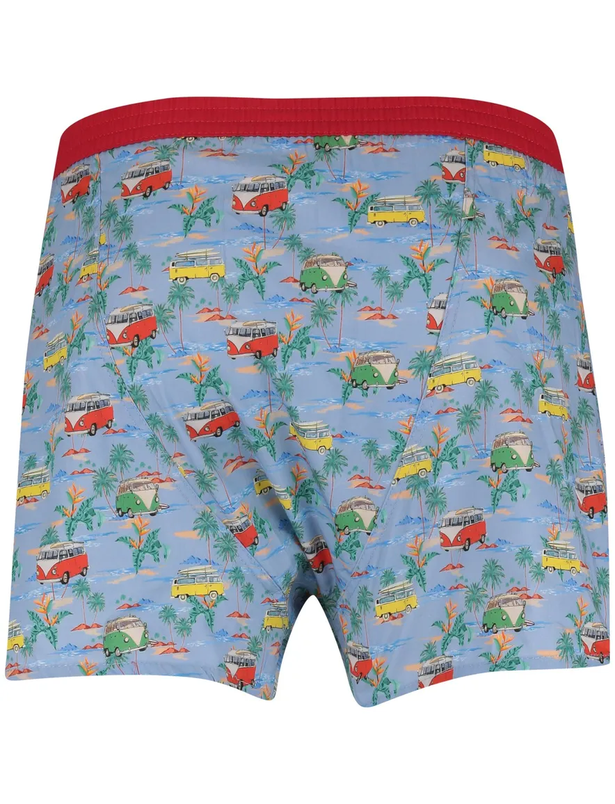 lichtblauw boxershort Mc Alson katoen