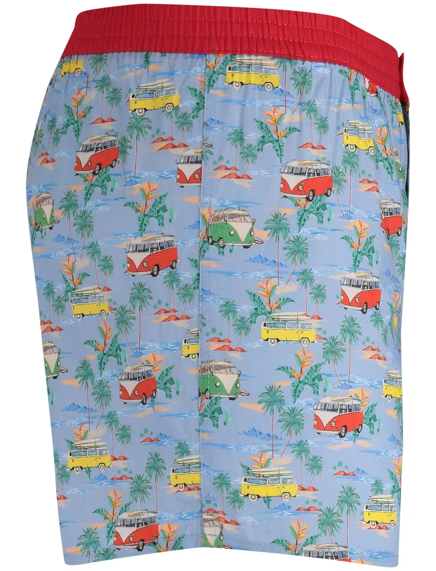 lichtblauw boxershort Mc Alson katoen