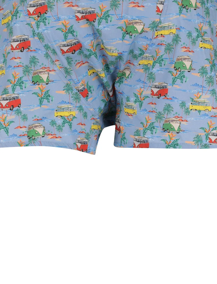 lichtblauw boxershort Mc Alson katoen