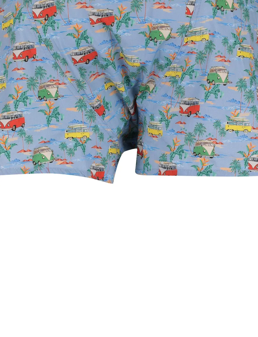 lichtblauw boxershort Mc Alson katoen