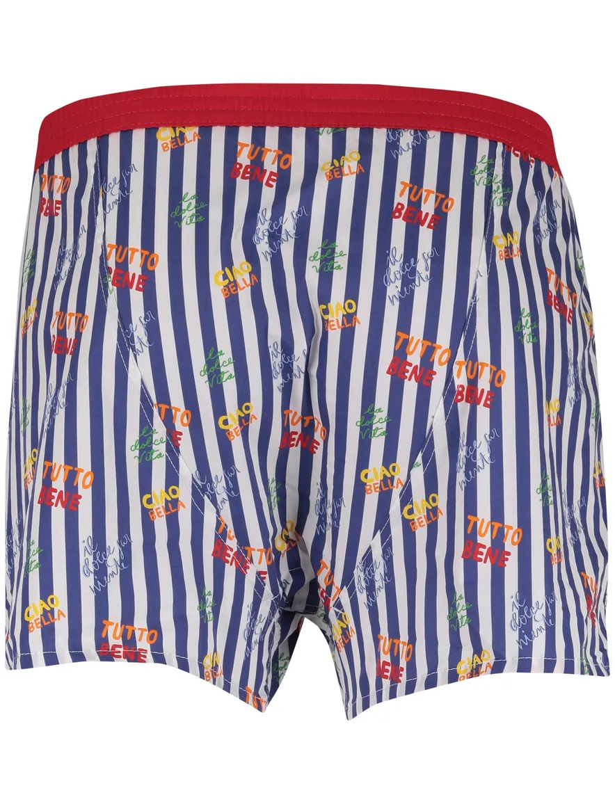 blauw boxershort Mc Alson normale fit