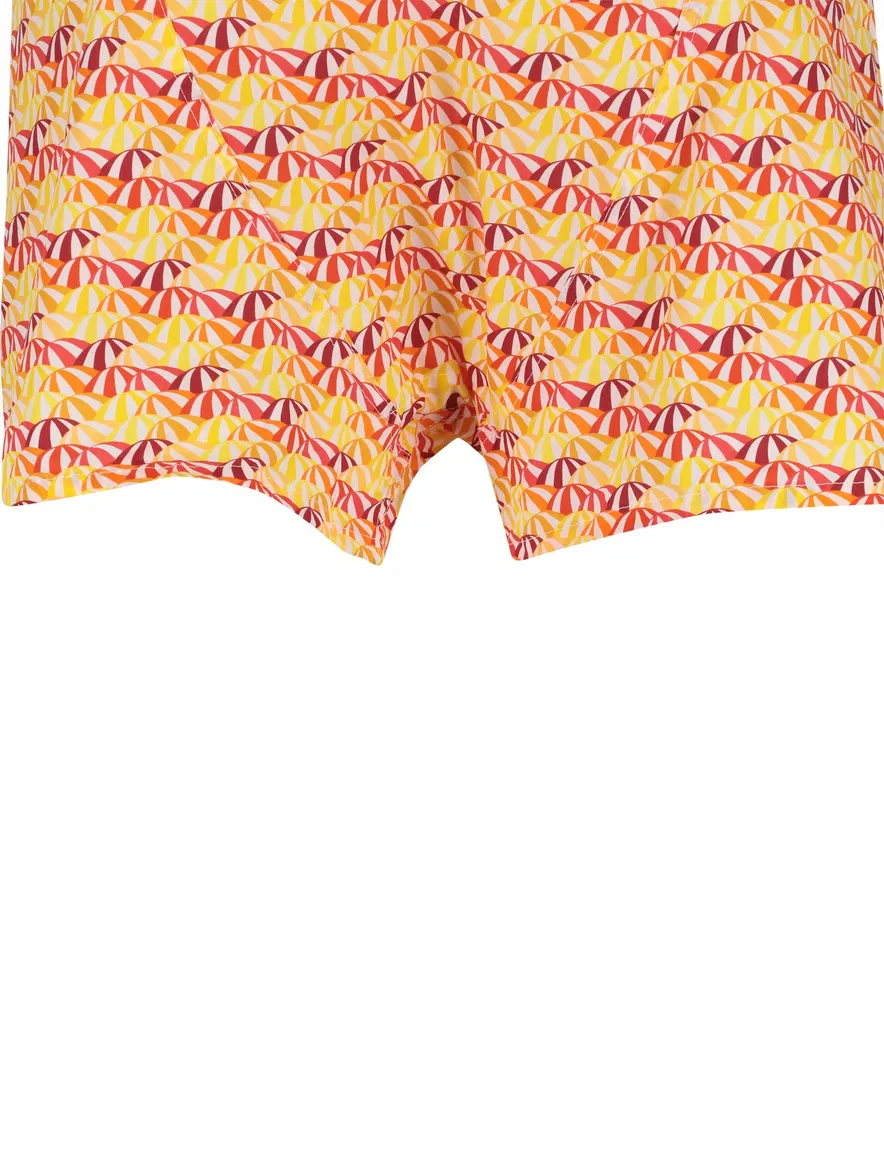 Mc Alson Boxershort zomerse print oranje
