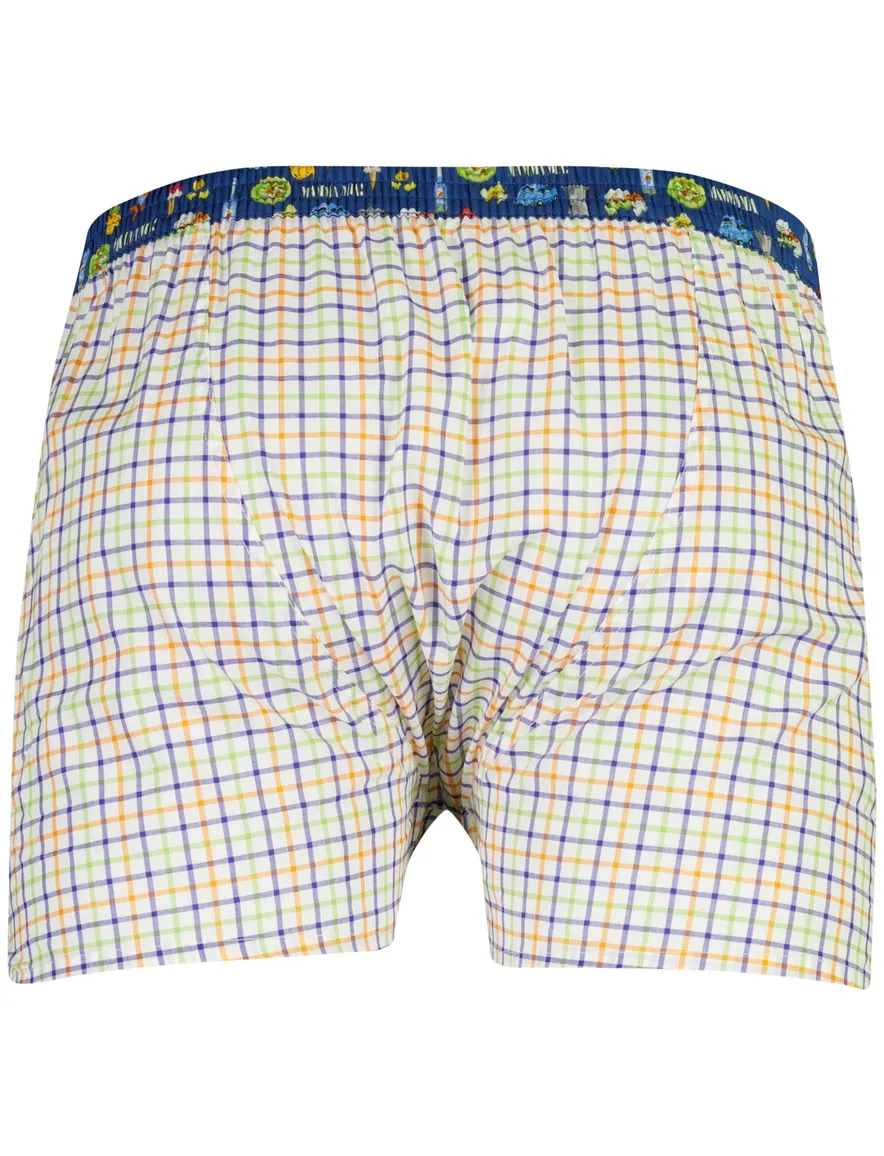 Mc Alson Boxershort navy geel