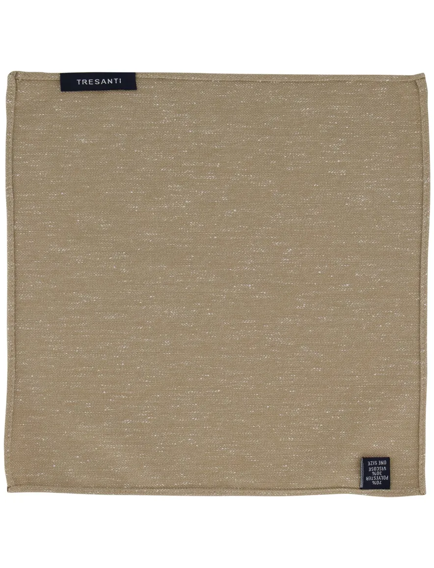 Basics Tresanti bruin pochet zijde