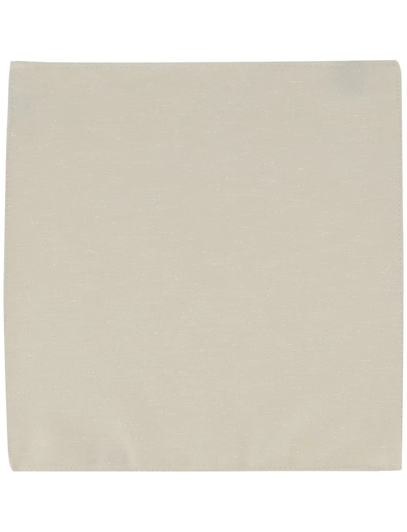 Zijden pochet Tresanti creme