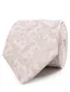 Tresanti stropdas beige jacquard structuur zijde