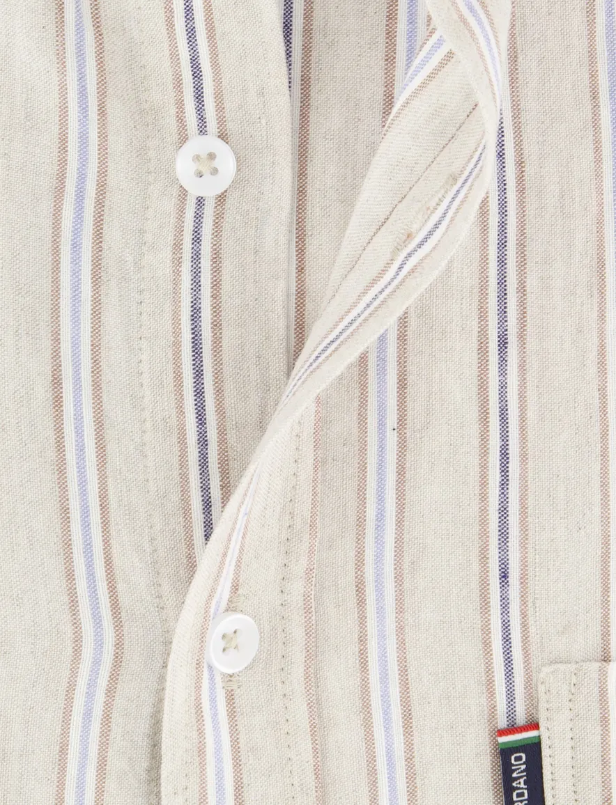 Giordano overhemd beige regular fit