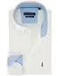 Giordano overhemd wit linnen regular fit
