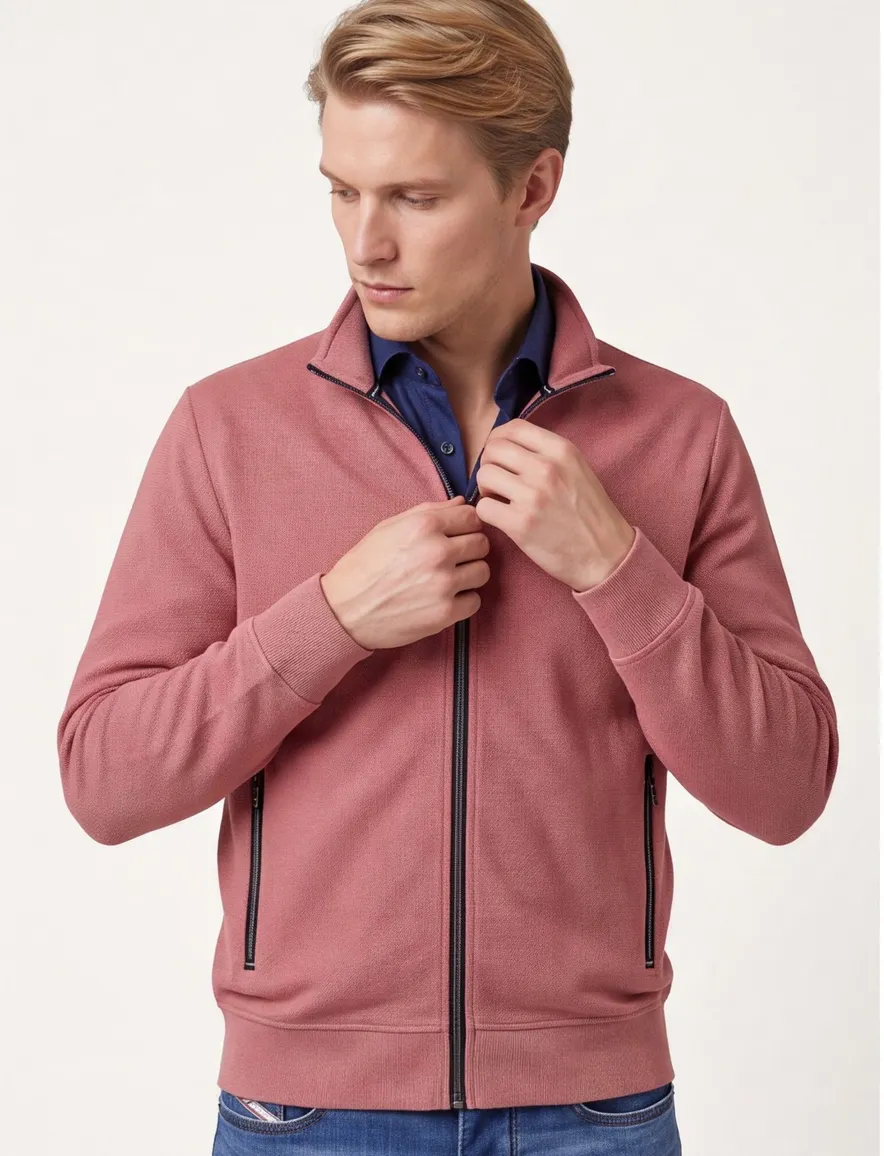 roze vest Baileys 100% katoen
