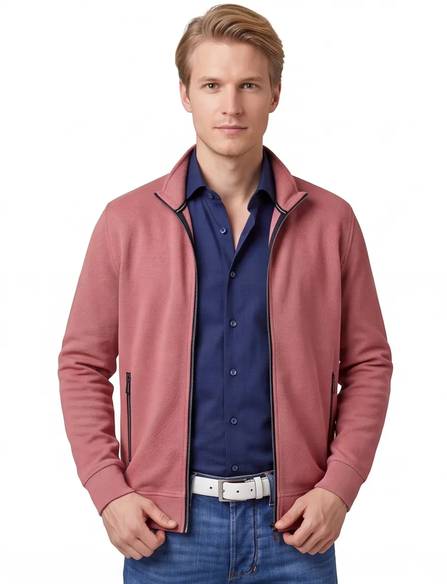 roze vest Baileys 100% katoen