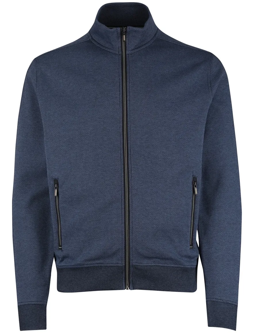 Baileys vest donkerblauw katoen