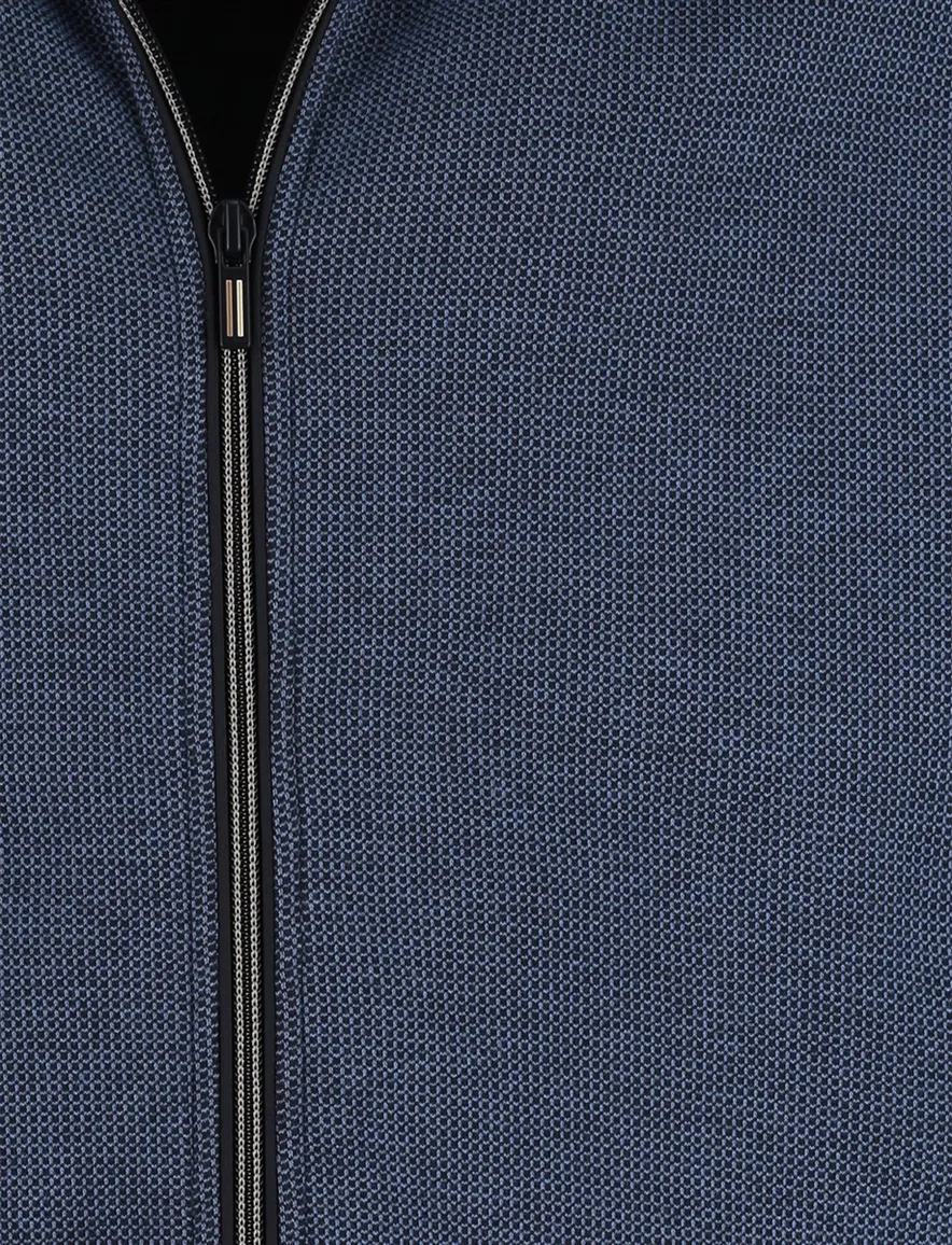 Baileys vest donkerblauw katoen