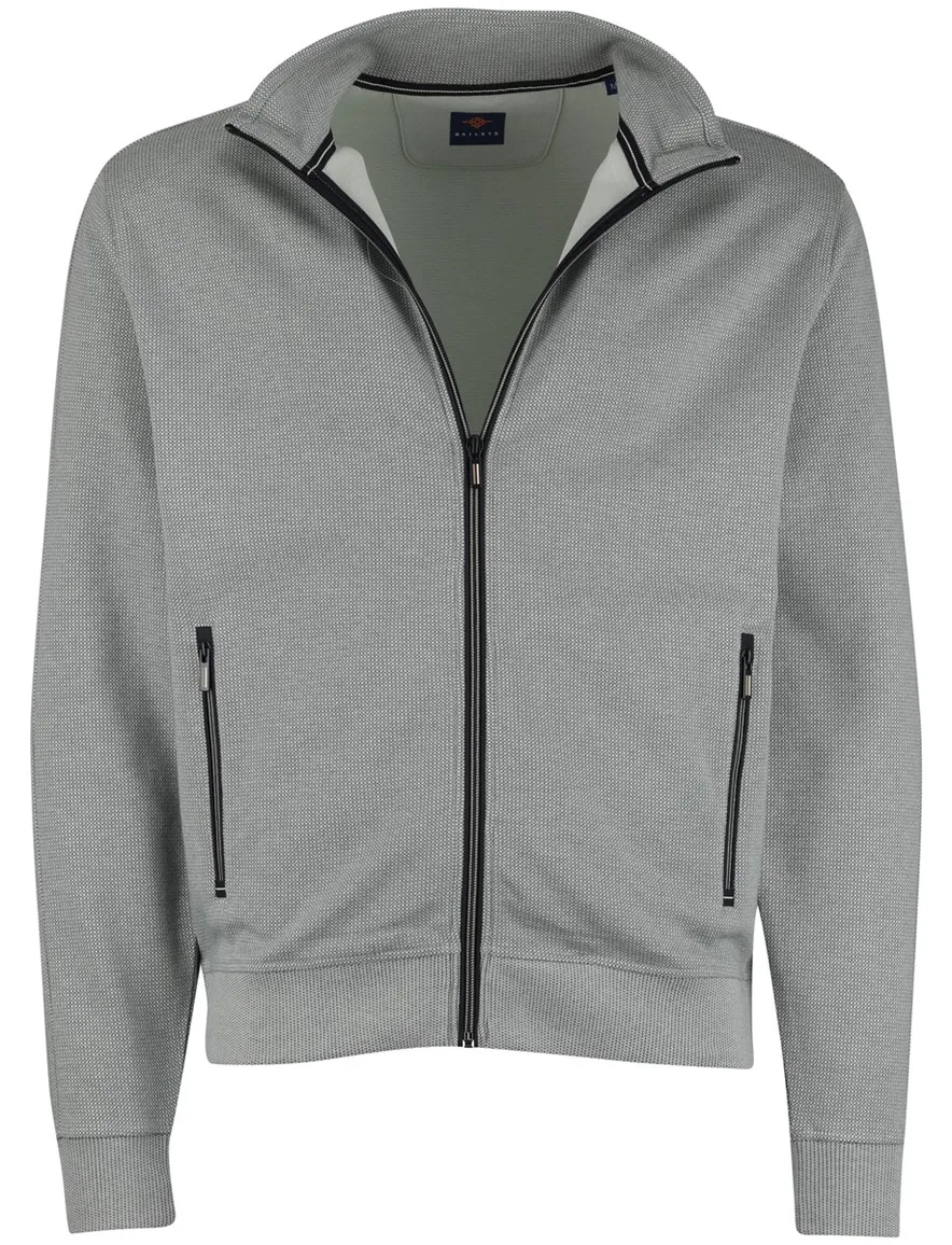 Baileys vest groen gebreid katoen