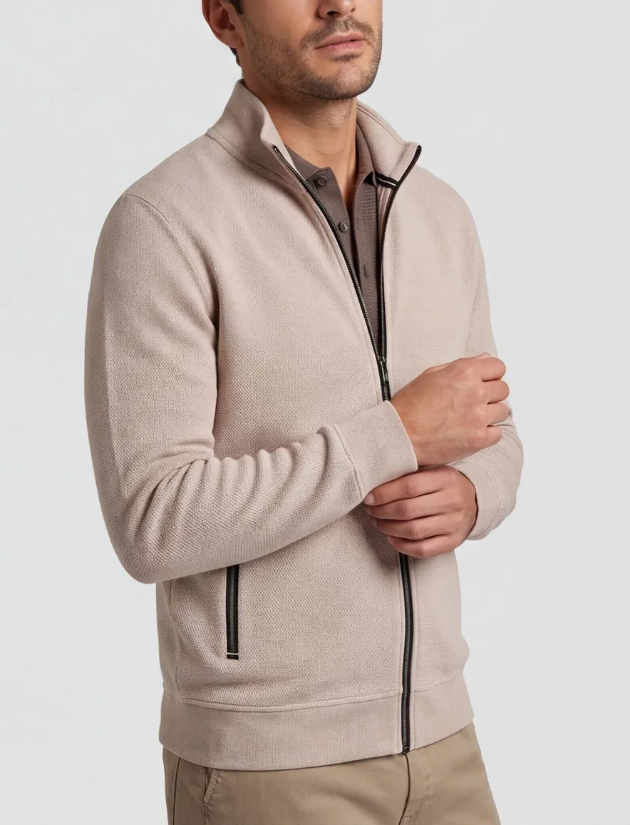 beige vest Baileys 100% katoen