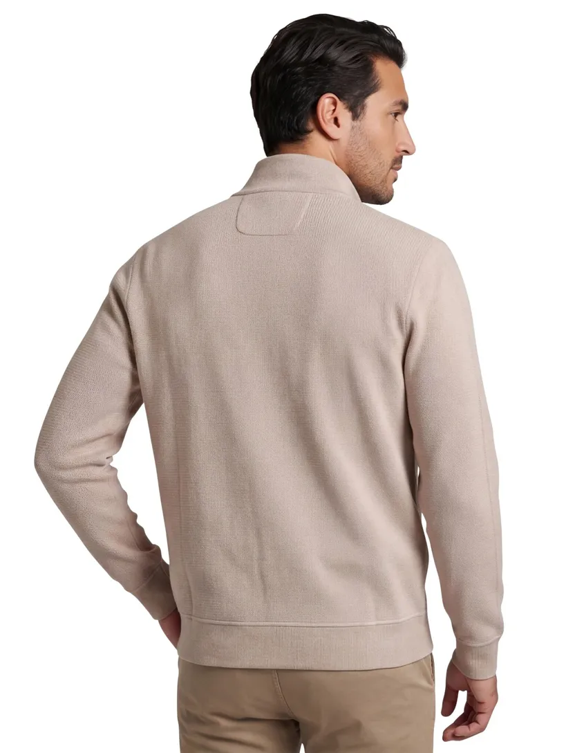 vest Baileys beige normale fit met rits
