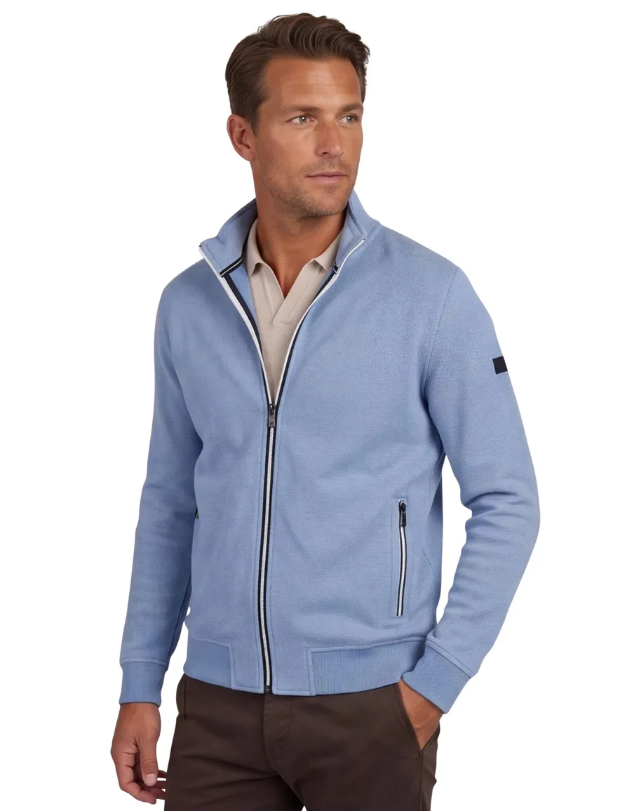 blauw vest Baileys normale fit